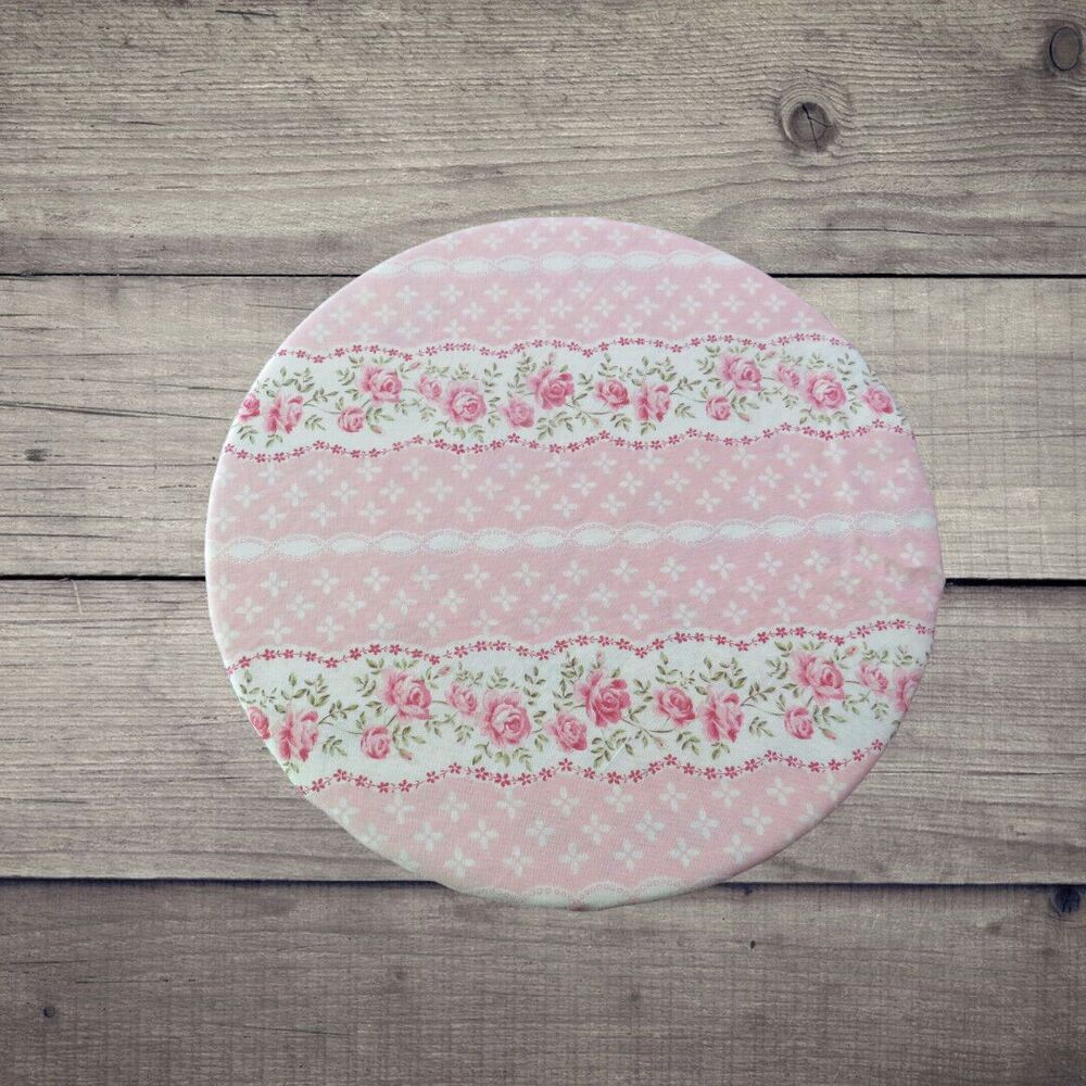 Kitchenaid Bowl Cover Reversible Bees and Pink Roser Mixer Bowl Cover